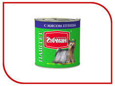Корм Четвероногий Гурман Паштет с мясом птицы 240g для собак 61184