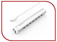 Хаб USB Orico ARH7-U3-SV 7-Ports Silver