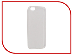 Аксессуар Чехол Snoogy Creative Silicone 0.3mm для APPLE iPhone 5 White