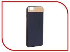 Аксессуар Чехол-накладка Dotfes G03 Aluminium Alloy Nappa Leather Case для APPLE iPhone 6 Plus/6S Plus Blue 47083