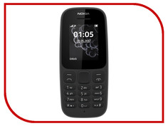 Сотовый телефон Nokia 105 Dual Sim TA-1034 Black