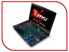 Ноутбук MSI GE62 6QD-244RU Black 9S7-16J552-244 (Intel Core i5-6300HQ 2.3 GHz/8192Mb/1000Gb/DVD-RW/nVidia GeForce GTX 960M 2048Mb/Wi-Fi/Cam/15.6/1920x1080/Windows 10 64-bit) 336407