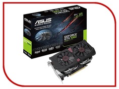 Видеокарта ASUS GeForce GTX 1060 1544Mhz PCI-E 3.0 6144Mb 9100Mhz 192 bit DVI HDMI HDCP GTX1060-A6G-9GBPS