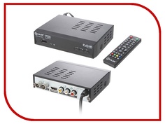 Тюнер D-Color DVB-T2 DC1401HD Black