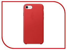 Аксессуар Чехол APPLE iPhone 7 Leather Case Product Red MMY62ZM/A