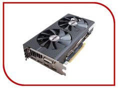 Видеокарта Sapphire Nitro ОС Radeon RX 480 1202Mhz PCI-E 3.0 8192Mb 7000Mhz 256 bit DVI 2xHDMI HDCP 11260-23-20g