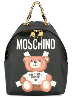 рюкзак с принтом медведя Moschino