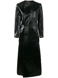 объемное приталенное пальто Yang Li