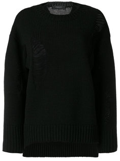 distressed jumper Federica Tosi