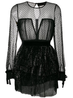 sequin tiered dress Christian Pellizzari