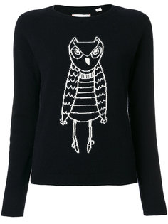 cashmere owl outline sweater Chinti And Parker