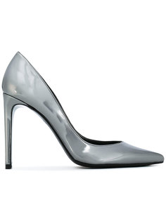 туфли с металлическим блеском Stuart Weitzman