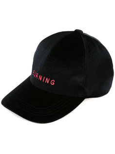 Burning embroidery cap  G.V.G.V.