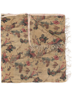 шарф с цветочным принтом Uma Wang