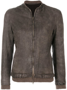 slim fit bomber jacket Salvatore Santoro