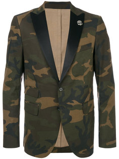 camouflage fitted blazer Hydrogen