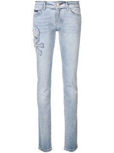 джинсы с вышивкой Chicago Sara Philipp Plein