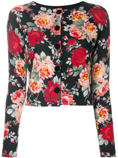 кардиган с принтом роз Twin-Set