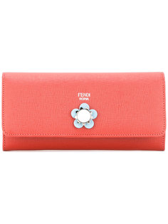кошелек с цветочной деталью Fendi