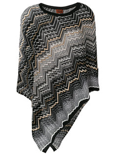 кейп с узором зигзаг  Missoni