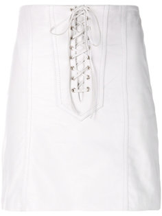 mini lace up skirt Manokhi