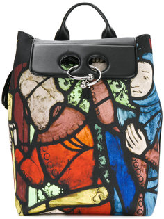 church window print backpack  J.W.Anderson