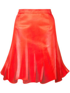 расклешенная плиссированная юбка Moschino