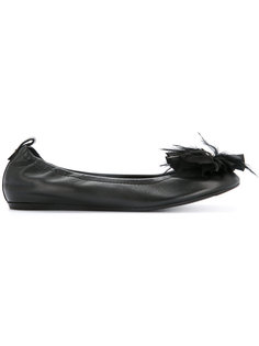 flower applique ballerina  Lanvin