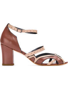 panelled pumps Sarah Chofakian