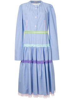 плиссированное платье-рубашка  Natasha Zinko