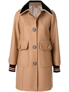 пальто с большими карманами  Nº21
