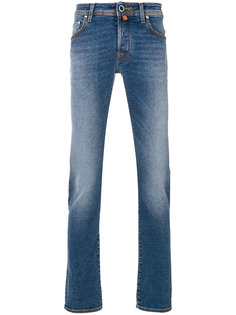 джинсы с потертостями Jacob Cohen