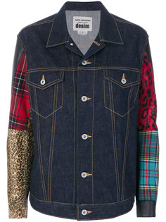 джинсовая куртка в стиле пэчворк  Junya Watanabe Comme Des Garçons