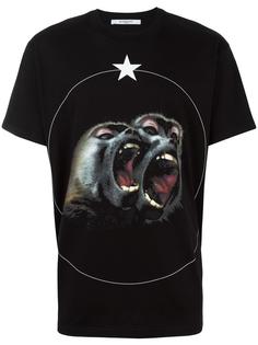 футболка с принтом Monkey Brothers Givenchy