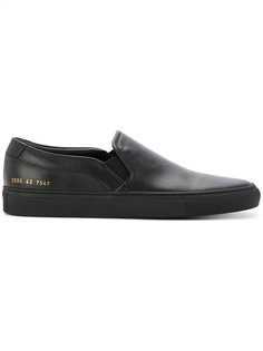 кеды-слипон с контрастной подошвой Common Projects