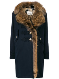 пальто с меховой отделкой  Bazar Deluxe