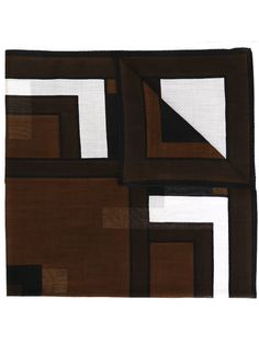 платок с геометрическим принтом Roberta  Di Camerino Vintage