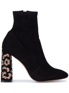 Felicity leopard embroidered boots Sophia Webster