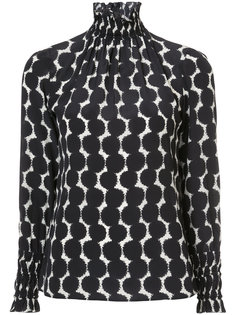 gathered printed blouse  Akris Punto