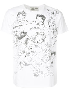 illustration print T-shirt Enfants Riches Déprimés