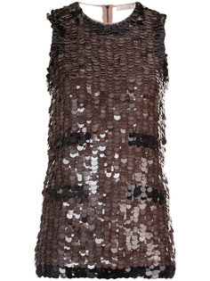 sequin embellished tank top Nina Ricci