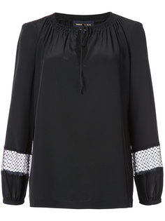 drawstring neck blouse  Vanessa Seward