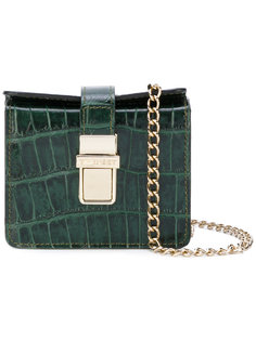 croc-effect cross body bag Twin-Set