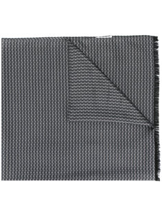 шарф с принтом Brioni