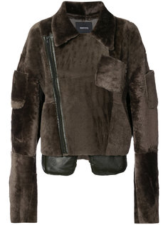 oversized fur jacket Bmuet(Te)