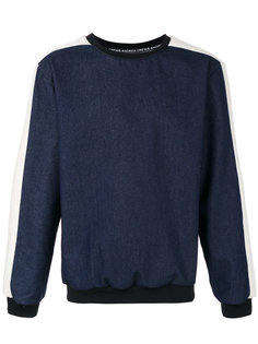 denim sweatshirt Andrea Crews