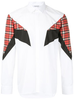 рубашка с геометрическими вставками Neil Barrett