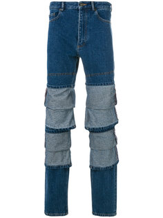 layered effect jeans Y / Project