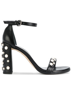 faux pearl detail sandals Stuart Weitzman