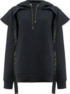 hoodie with panels and straps Aalto